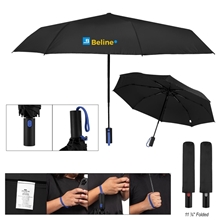 42 Arc rPET Telescopic Folding Umbrella