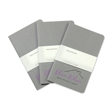Moleskine(R) Large Cahier and GO Pen Gift Set
