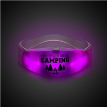 Pink LED Stretchy Bangle Bracelets