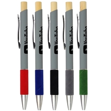 Recycled Aluminum Pen Featuring a Velvet Grip