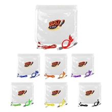 Clear Cable Ear Bud Set