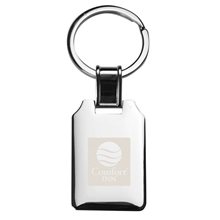 Metal Plaque Key Tag