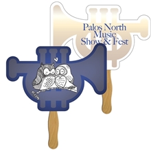 Pocket Trumpet Sandwiched Hand Fan