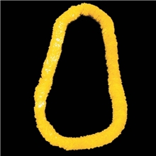 Yellow 34 Plastic Leis