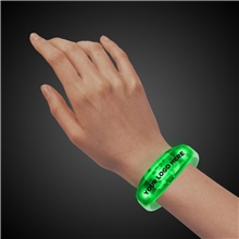 Sound Activated Green LED Stretchy Bangle Bracelet