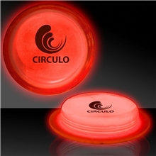 3 Red Glow Circle Badges