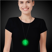 Green Lighted Badges with J - Hook