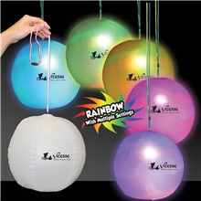 Light Up Inflatable LED Beach Ball Decoration