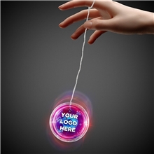 2 Blue with Red LED Yoyo