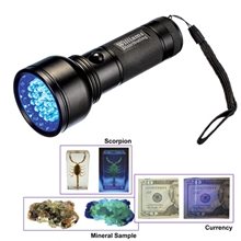 2- IN -1 UV White LED Flashlight