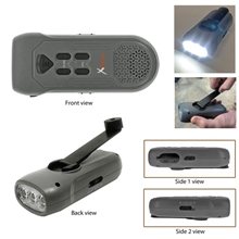 4 in 1 Emergency PowerBank / Dynamo Radio / Flashlight / Siren