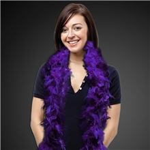 Purple Feather Boa