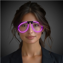 Purple Glow Eyeglasses