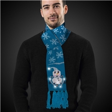 Snowman LED Scarf