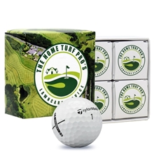 TaylorMade Distance + Golf Balls in Custom 4- Ball Box