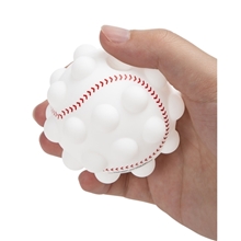 Baseball Shape Push Pop Fidget Sensory Toy