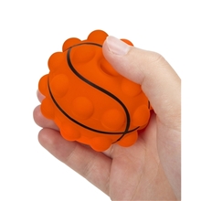 Basketball Shape Push Pop Fidget Sensory Toy
