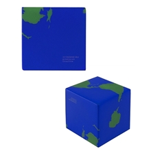 Earth Cube Shape Stress Ball