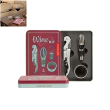 Kikkerland Retro Wine Kit