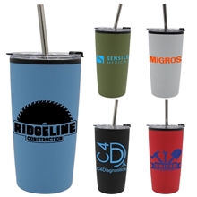 Halcyon 20 oz Niagara Tumbler with Stainless Straw / Flip Top Lid