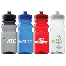Concord 20 oz PET Bike Bottle w / Pull Spout Lid