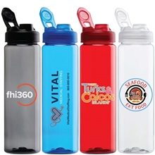 Malibu 25 oz PET Bottle w / Flip Lid