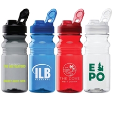 Concord 20 oz PET Bike Bottle w / Flip Lid