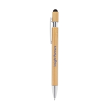 Bamboo Retractable Stylus Pen
