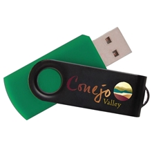 iClick USB Flash Drive Black Swivel