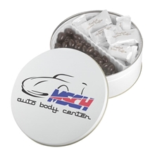 Warm Wishes Tins - English Butter Toffee Dark Choc Almonds