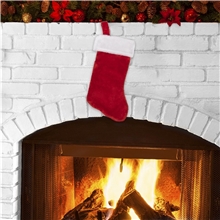 Plush Christmas Stocking