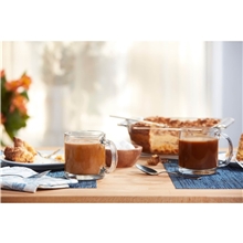 Libbey 13 oz Glass Coffee Mug