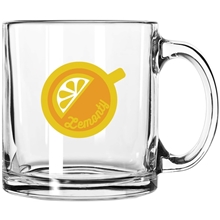 Libbey 13 oz Glass Coffee Mug