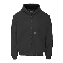 Berne Mens Heartland Washed Duck Hooded Work Jacket