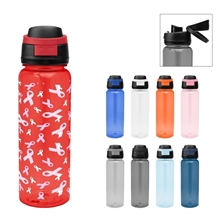 32 oz Full Color Pop Sip rPET Bottle