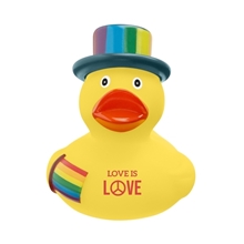 Rainbow Pride Rubber Duck