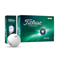 Titleist AVX Golf Balls - 12 Balls per Box (4 Sleeves of 3)