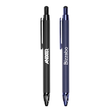 TBD V Shape Metal Tip Aluminum Pen with Stylus Plunger