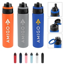 24 oz Pop Sip Chug Recycled Stainless Steel Bottle