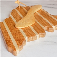 Maine Charcuterie Board with Spreader Knife Gift Set