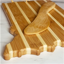 Indiana Charcuterie Board with Spreader Knife Gift Set