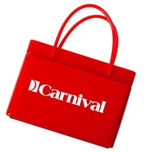 Red Shopping Bag Tin