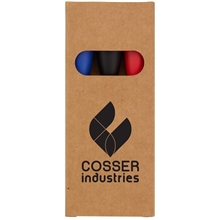 3- Piece Recycled Dry Erase Marker Set