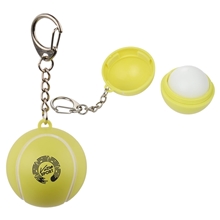 Tennis Ball SPF15 Lip Balm Keychain