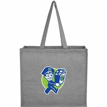 4 oz Recycled Cotton Shopper Tote with Laminated Interior