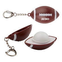 Football SPF15 Lip Balm Keychain