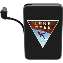 mophie(R) Powerstation Mini 5k Power Bank with Integrated Cable