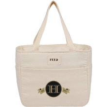 FEED Organic Cotton 9 Can Lunch Cooler