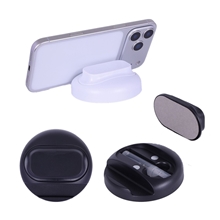 Asana Phone Stand with Built - In Screen Cleaner Spray