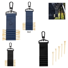 Cutter Buck(R) Bamboo Recycled Golf Tee Set Keychain